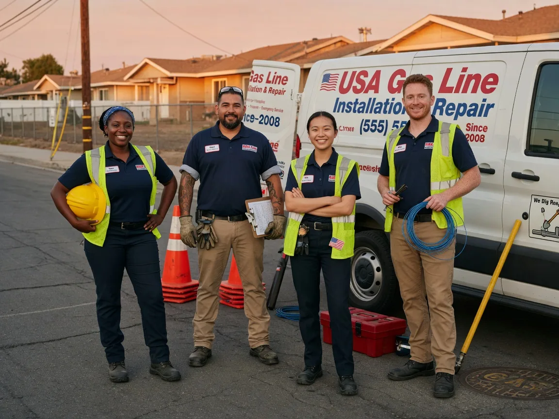Gas Line Installation company in Helendale, CA